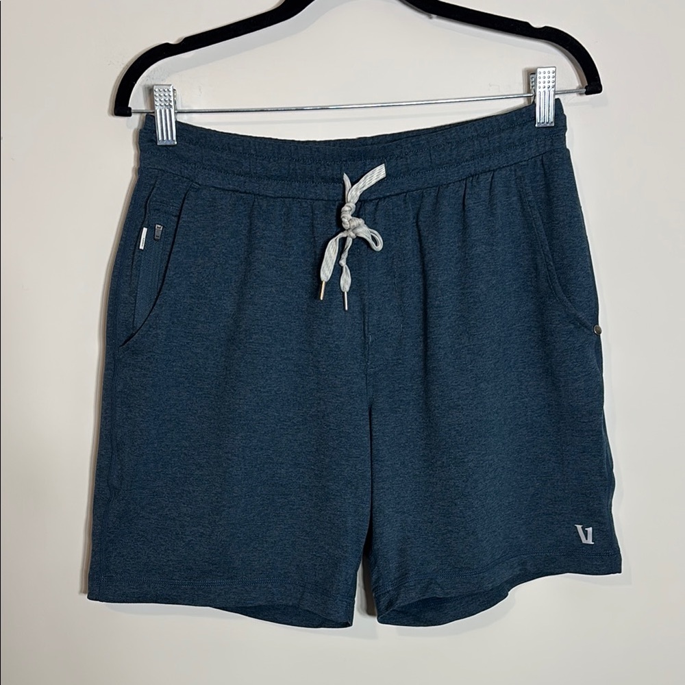 Vuori Ponto Shorts Mens Medium Blue